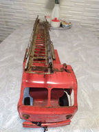Embossed Soviet price stamp 19-82 on the rear of the toy truck