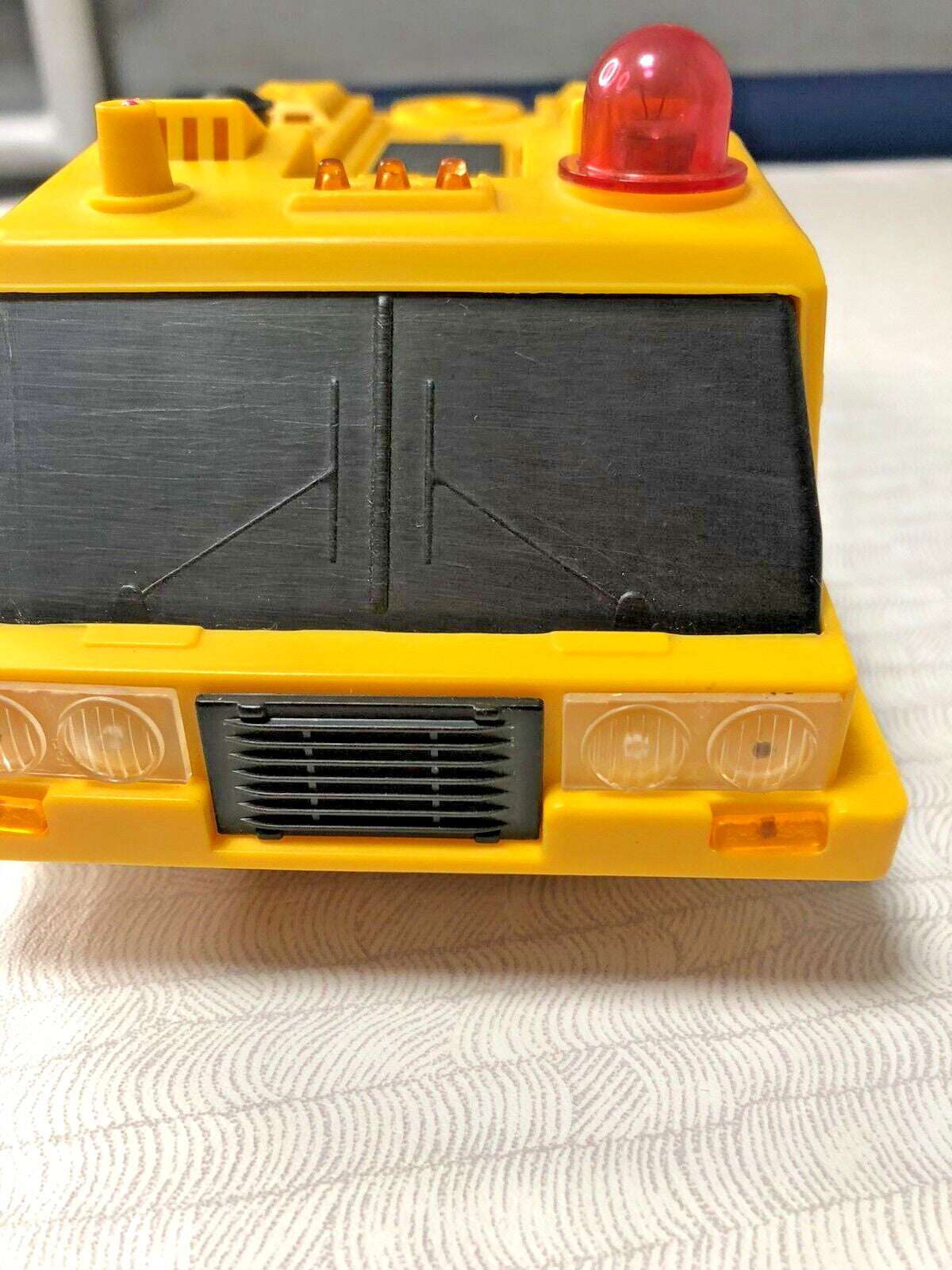 Gnom-3 RC truck six-wheel yellow body with number 1 decal – detail 14