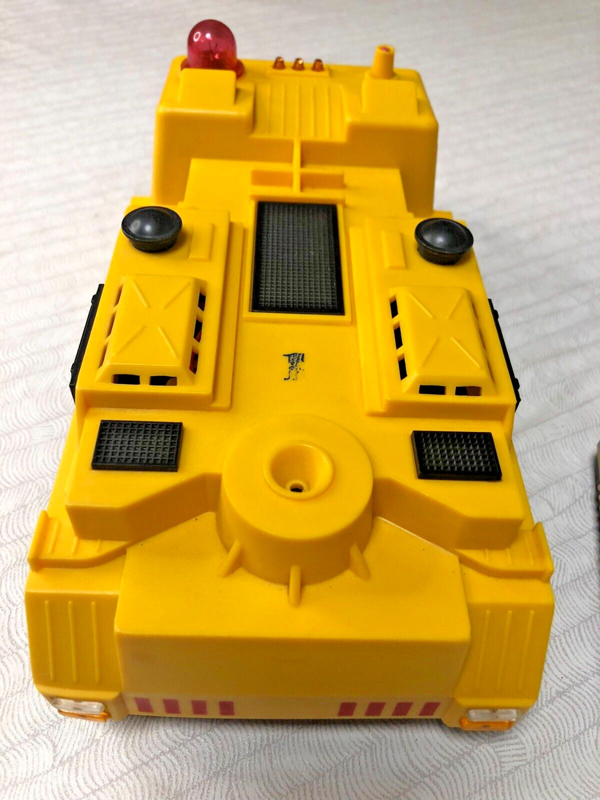 Gnom-3 RC truck six-wheel yellow body with number 1 decal – detail 8