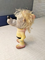 Old Soviet toys: Wolf figure base without squeaker hole