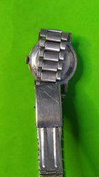 Soviet watch old ZIM on stainless steel link bracelet – detail 7