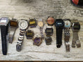 Lot of 13 vintage Soviet wristwatches from the USSR sold for parts or repair