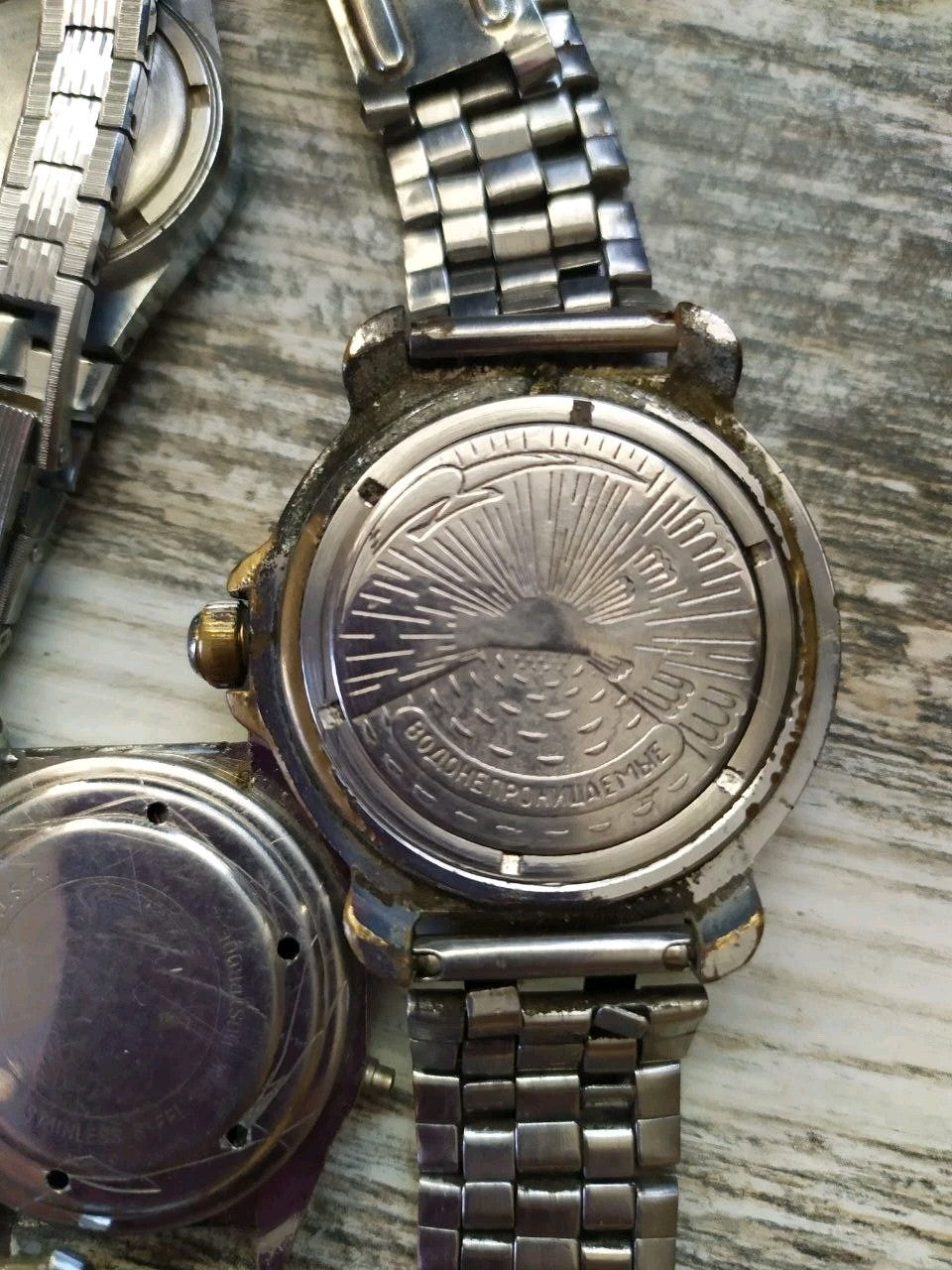 Soviet wristwatch lot of thirteen for repair or parts – detail 12