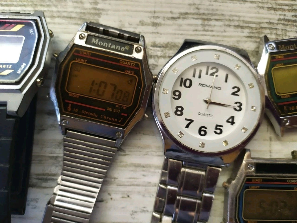 Soviet wristwatch lot of thirteen for repair or parts – detail 6