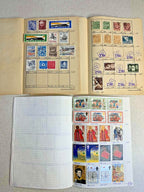 Great Britain Machin and Christmas stamps in a vintage stockbook – detail 12