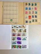 Great Britain Machin and Christmas stamps in a vintage stockbook – detail 15