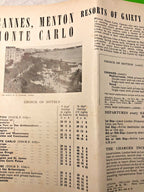 Vintage travel ephemera booklet with original staples – detail 10