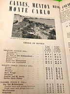 Winter Sunshine booklet interior pages with itineraries and hotel ads – detail 15