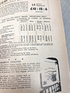 Thomas Cook brochure cover with 1940s beach scene illustration – detail 17