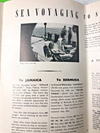 Thomas Cook brochure cover with 1940s beach scene illustration – detail 5