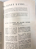 Winter Sunshine booklet interior pages with itineraries and hotel ads – detail 6