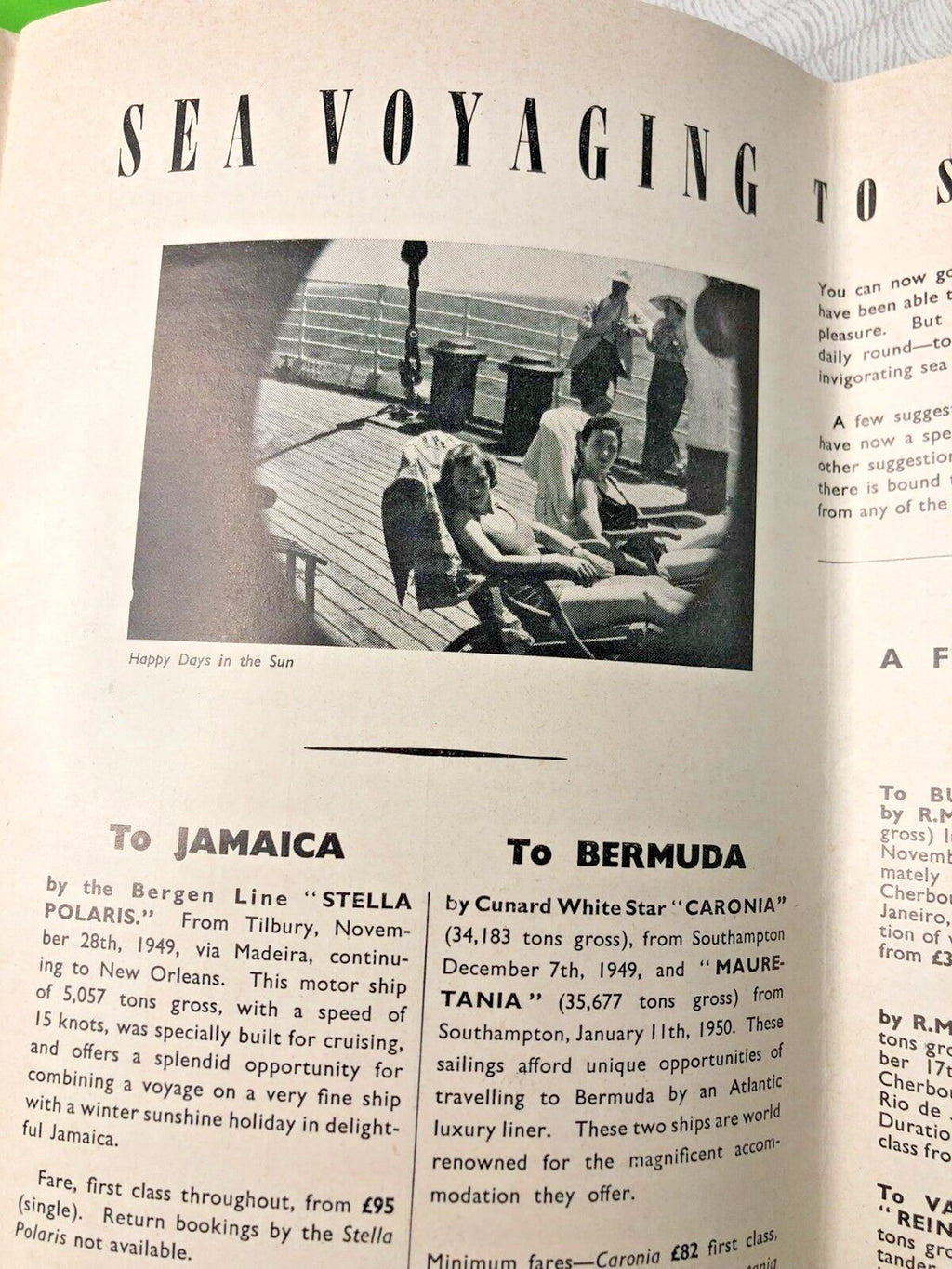 Vintage travel ephemera booklet with original staples – detail 7