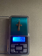 Religious gold pendant from Ukraine weighing 1.94 grams – detail 7