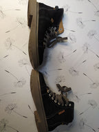 Leather boots size 37-38 front view of the leather upper – detail 17