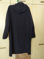 Thinsulate insulated coat hood with adjustable drawstrings