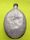 WW2 German canteen M31 aluminum flask in relic condition with dents