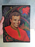 Son of Russia Palekh art album about Yuri Gagarin, Yuri Gagarin memorabilia