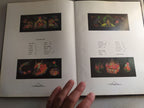 Soviet space memorabilia art album pages with gold lacquer-style colors – detail 15