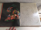 Gagarin memorabilia book with Palekh miniature illustration of the flight – detail 5