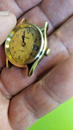 Stainless steel case back with USSR State Quality Mark