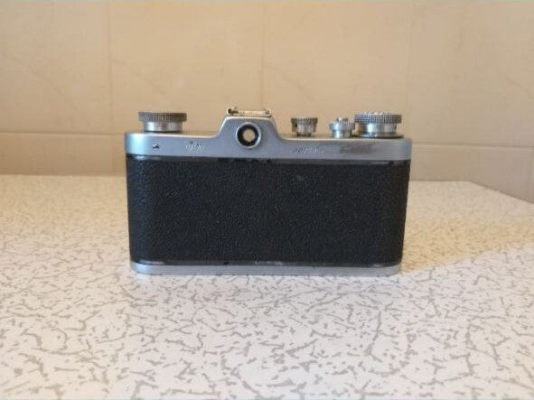 Industar-26M 52mm f/2.8 lens on a Soviet FED-made camera