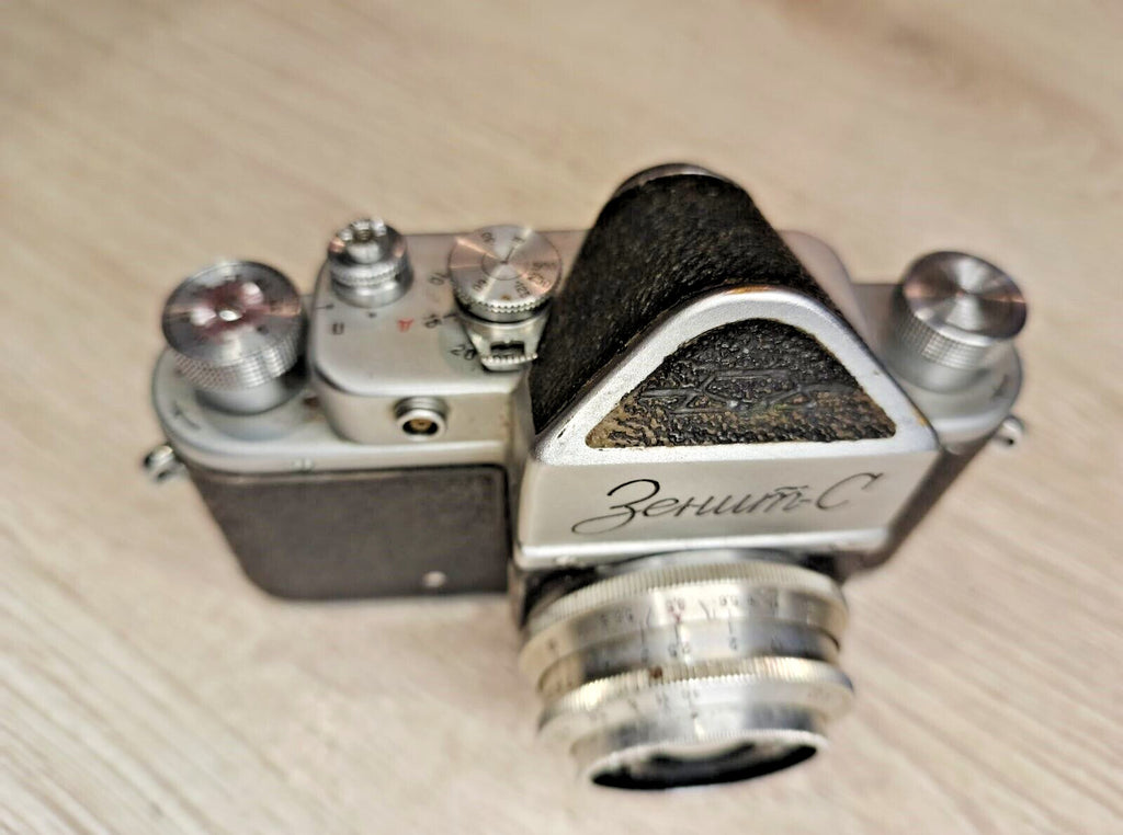 Zenit-C Soviet 35mm SLR camera with Industar-50 3.5/50 lens