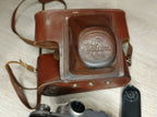 Vintage Zenit-C SLR camera with compact metal body and leatherette – detail 5
